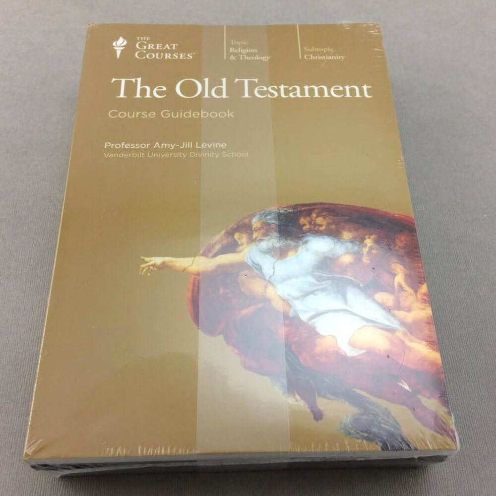 The Great Courses The Old Testament Guidebook & 12 DVDs Sealed University Level